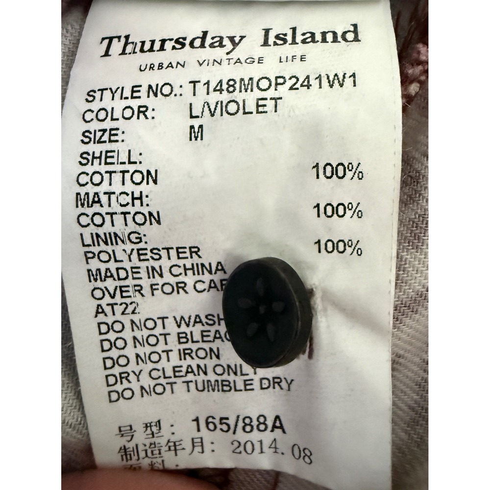 Thursday Island Floral Smocked Boho Midi Dress Burgundy Multi Long Sleeve - Picture 10 of 11